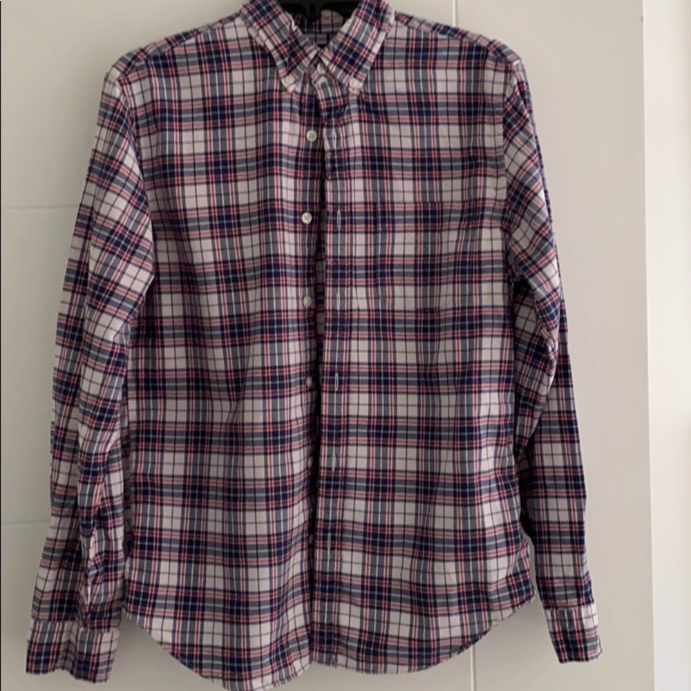 J. Crew Flannel Oxford